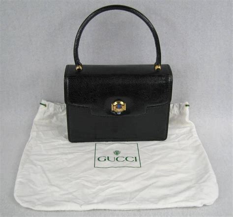 black gucci purse for sale|vintage Gucci black purses.